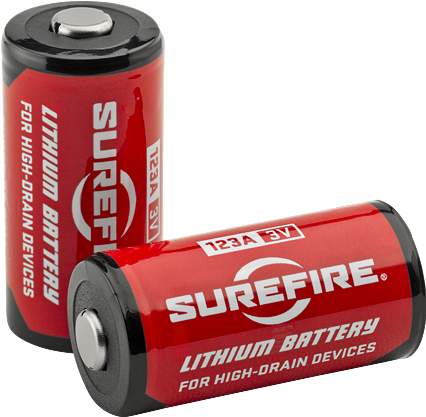 Battery Duracell Sticker - Surefire Cr123a (700x500), Png Download