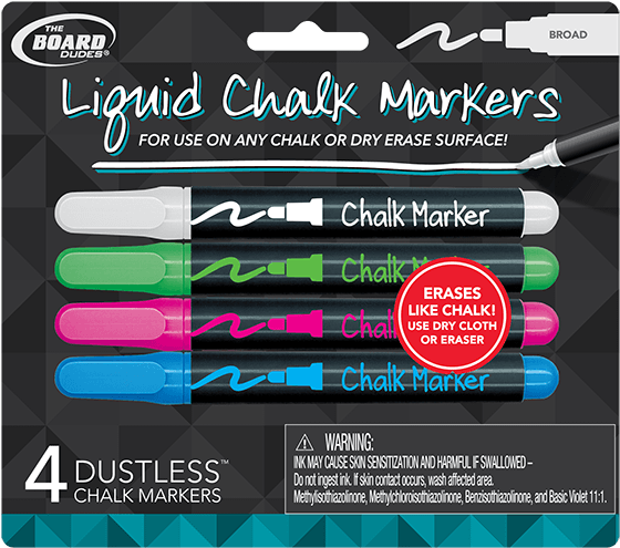 Home/markers/chalk Markers - Chalk Marker (600x600), Png Download