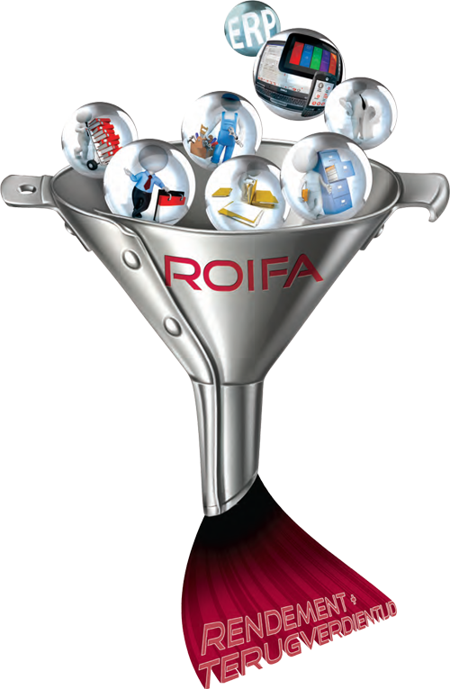 Efficiency & Return On Investment For Field Service - Funnel (500x765), Png Download