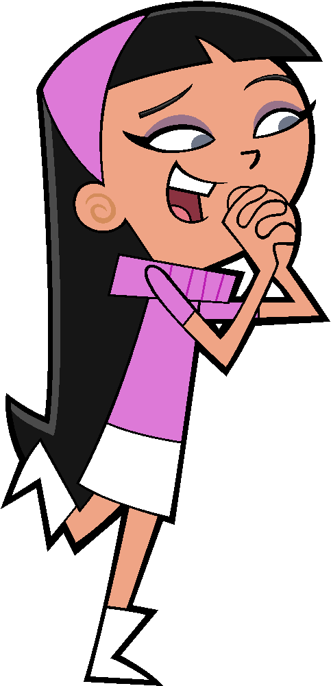 Trixie Tang Stock Image - Timmy Turner Y Trixie (520x1030), Png Download