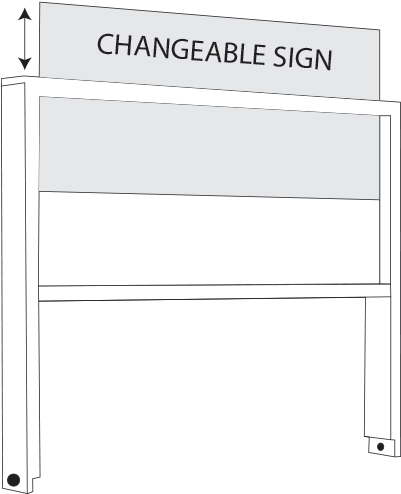 Optional Header Allows For A Changeable Printed 2 Sided - Parallel (500x500), Png Download