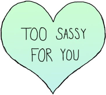 Heart, Png, And Sassy Image - Green Themes For Instagram (429x377), Png Download