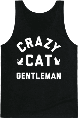 Crazy Cat Gentleman Tank Top - Memory Of When I Cared Shirt (484x484), Png Download
