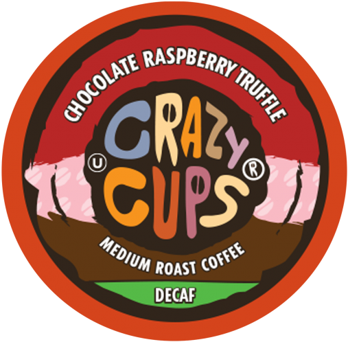 Crazy Cups Decaf Chocolate Raspberry Truffle, Single - Crazy Cups Decaf Chocolate Raspberry Truffle Flavored (506x580), Png Download