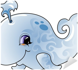 Cartoon Whale (400x400), Png Download