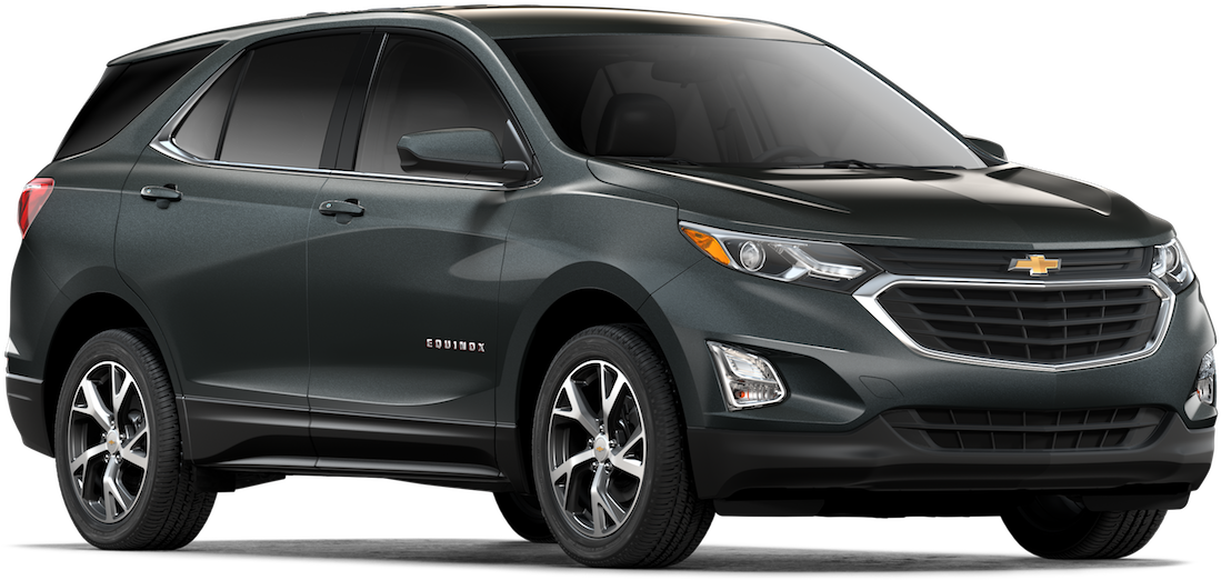 2018 Chevrolet Equinox - Chevrolet Equinox Black (1150x550), Png Download