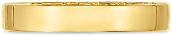 Roberto Coin Golden Gate Band Ring - Bangle (800x800), Png Download