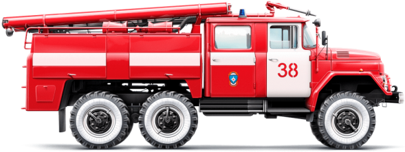 Free Png Fire Truck Png Images Transparent - Пожарной Машини (850x565), Png Download