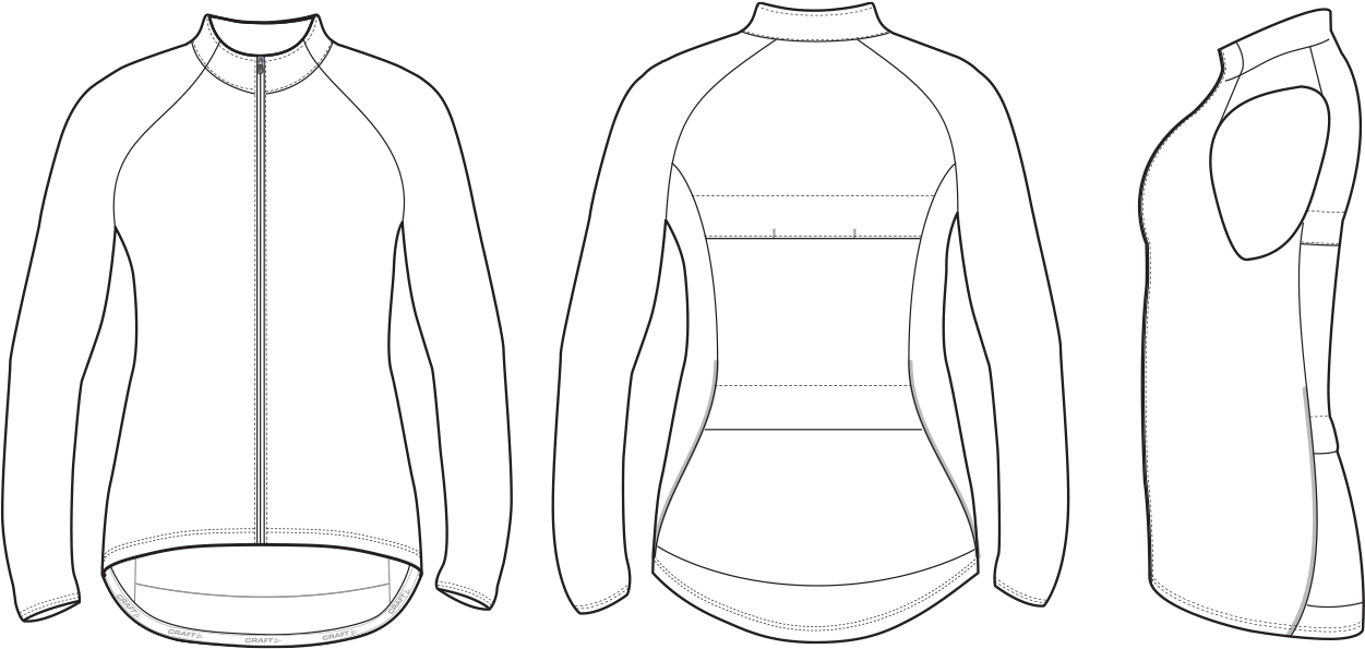 Ebc Light Rain Jkt Women - Long-sleeved T-shirt (1250x650), Png Download