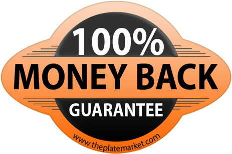 Private Number Plates Money Back Guarantee - Satisfaction Guaranteed (500x312), Png Download