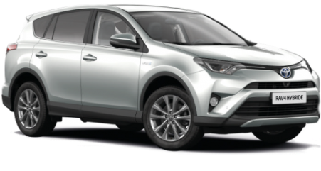 Rav4- - Toyota Rav4 2.5 Hybrid (450x280), Png Download