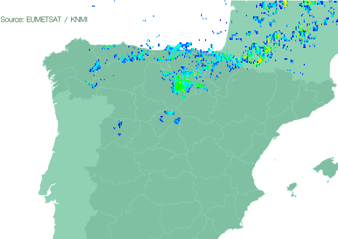 Today, No Storm Warning, Only Light Rain In Northern - Portugal Map Of World (700x467), Png Download