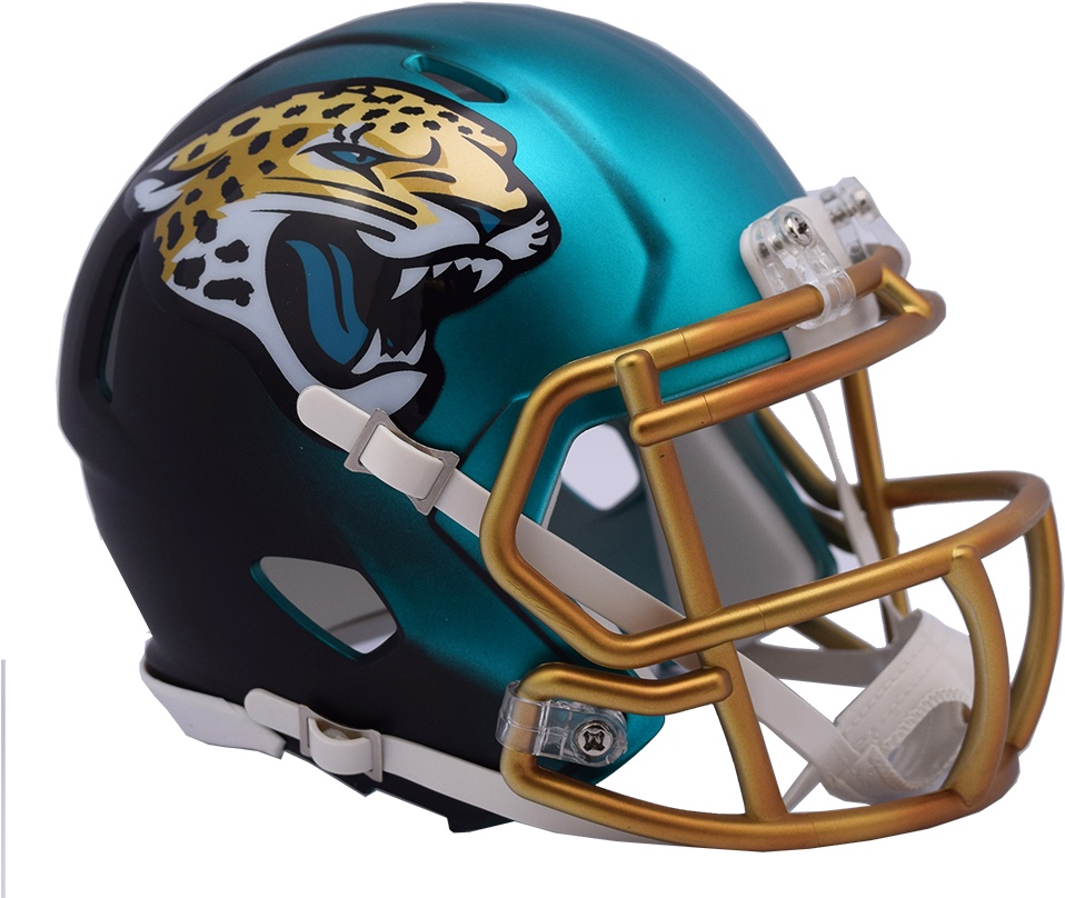 Jaguars - Nfl Blaze Alternate Helmets (1000x858), Png Download