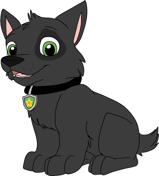 Smoky 2 - Paw Patrol Fan Made Characters (784x807), Png Download