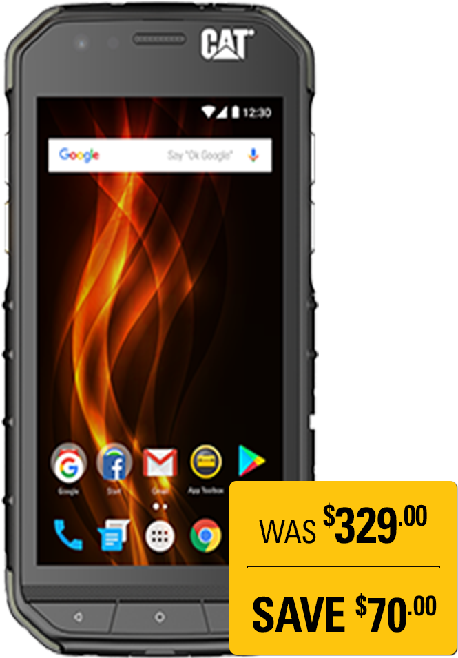 Cat® S31 Smartphone - Cat S31 - Black (885x968), Png Download