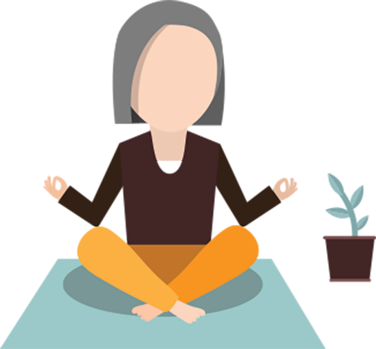 Deep Breathing - Anand Utsav 2018 Art Of Living (544x504), Png Download