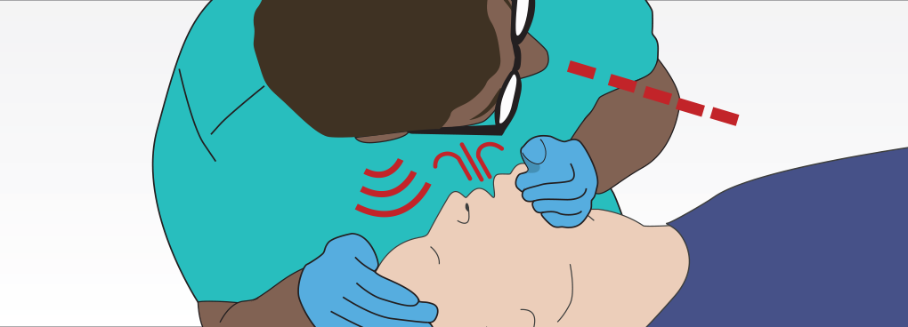 "look, Listen, & Feel" For Breathing - Illustration (1020x368), Png Download