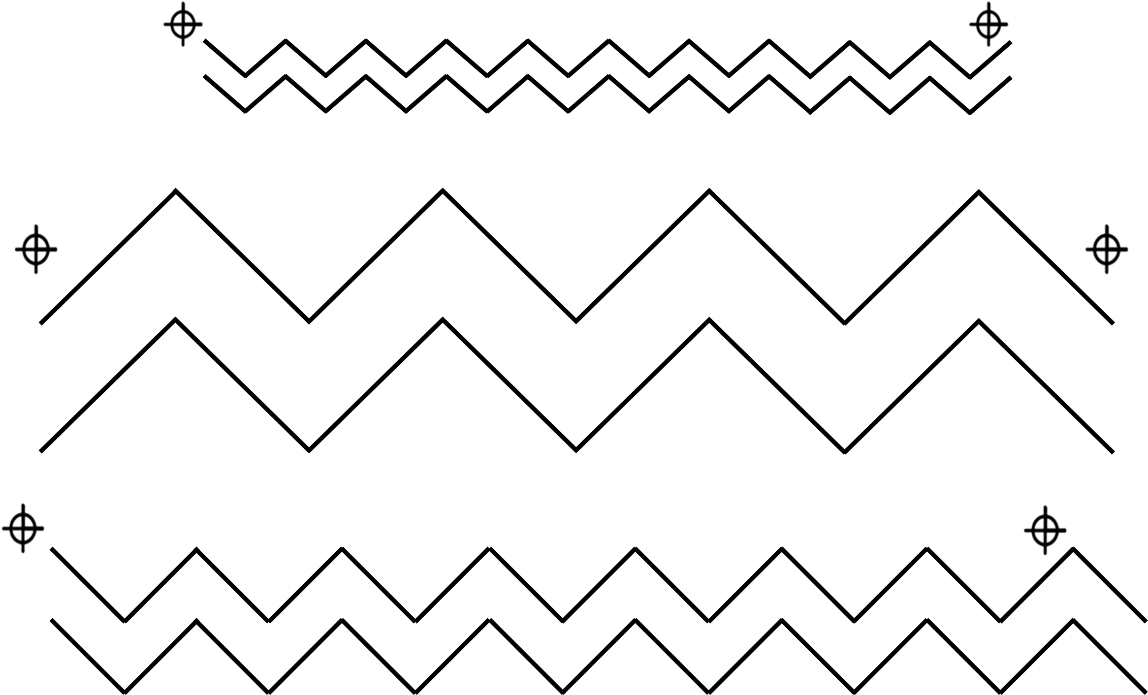 #30723 Chevron - Line Art (2342x1453), Png Download