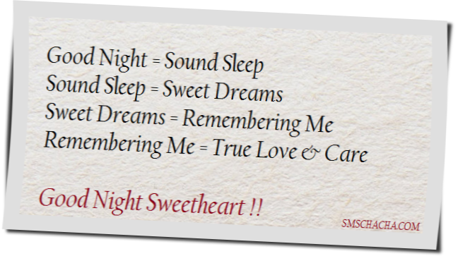 Good Night Romantic Pictures Images Sms - Romantic Good Night Sms For Boyfriend (648x363), Png Download
