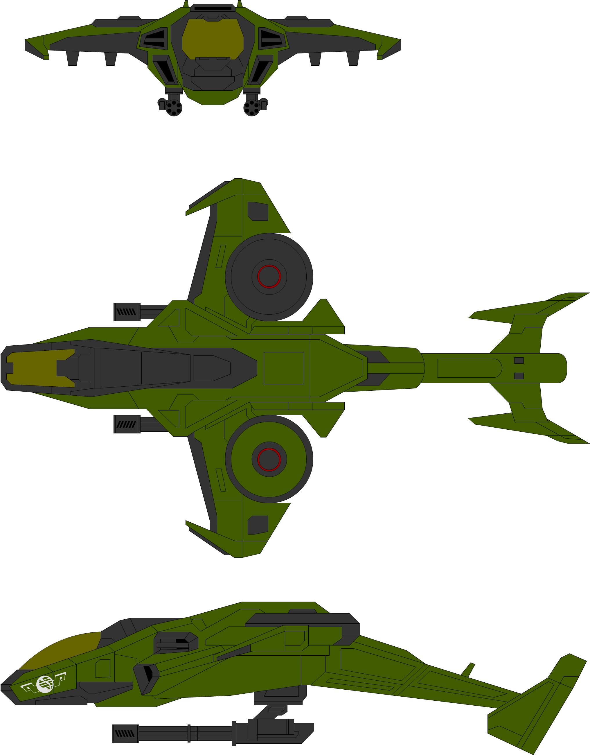Holy Crap Page Stretch Fixed - Halo Sparrowhawk (2216x2685), Png Download