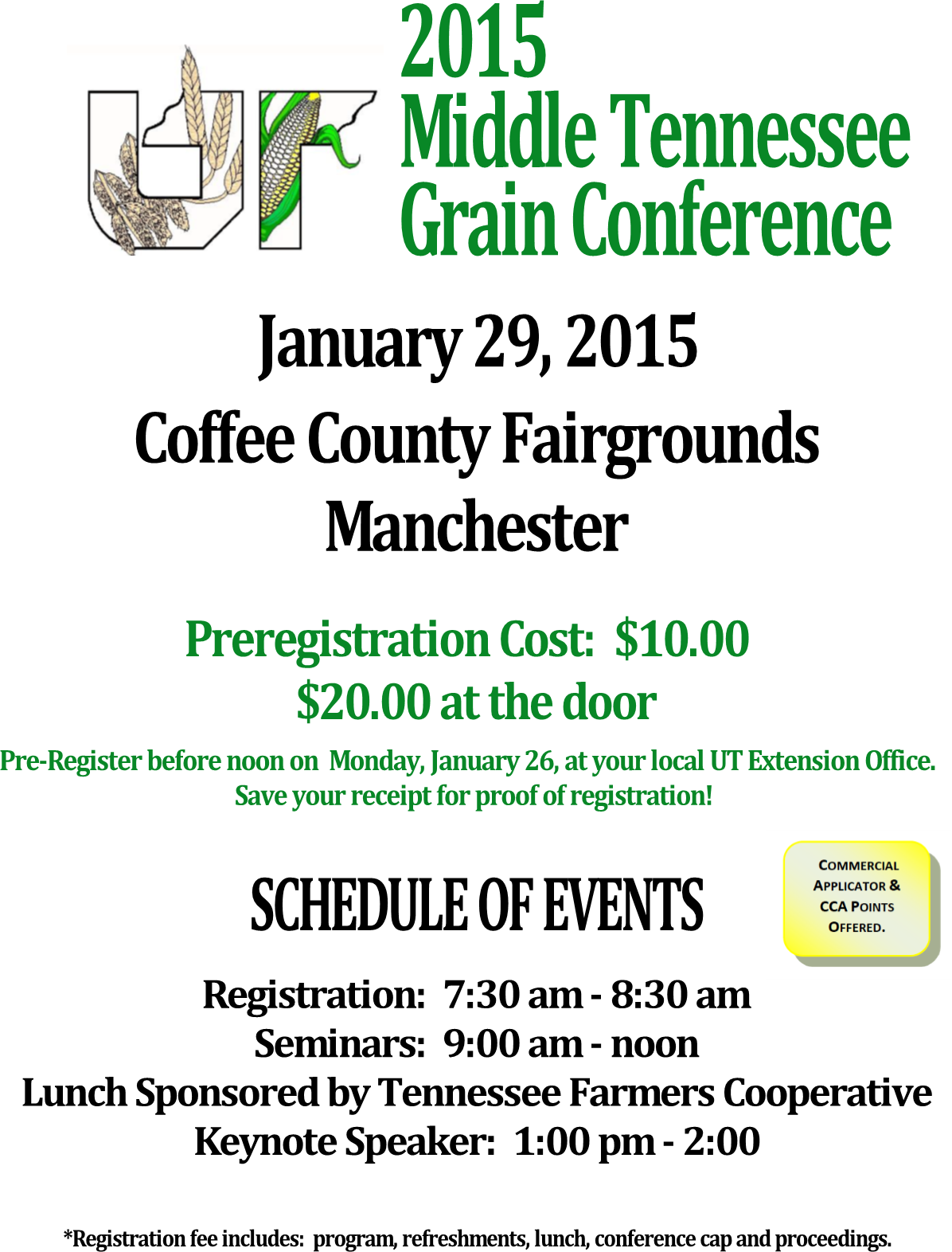 2015 Grain Conference - Carta Comercial (1196x1572), Png Download