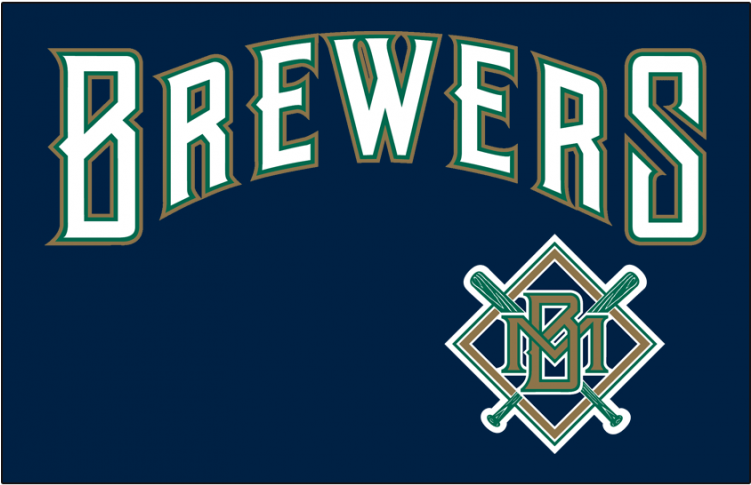 Milwaukee Brewers Logos Iron Ons - 1998 Milwaukee Brewers (750x930), Png Download