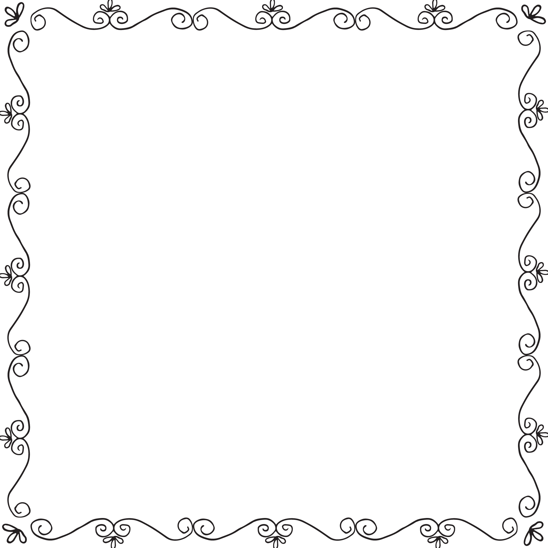 Get The Look Powell Craft Style - Barbed Wire Clipart Border (1900x1900), Png Download