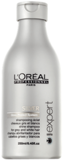 Loreal Silver Shampoo 250ml - Shampoo Silver L Oreal (400x373), Png Download