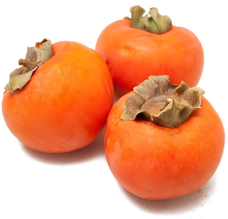 Three Persimmon Png Image - Fuyu Persimmon (800x800), Png Download