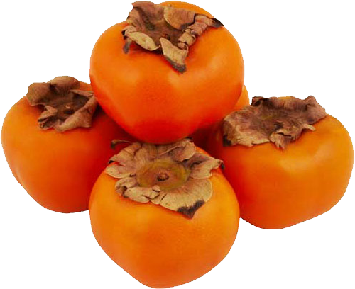 Download - Persimmons Png (500x408), Png Download