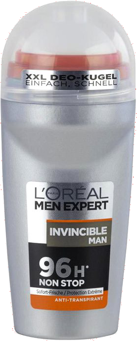 50ml Loreal Men Expert 96h Non Stop Invincible Man - L'oreal Men Expert Invincible Sport 96h Roll On 50ml (768x768), Png Download
