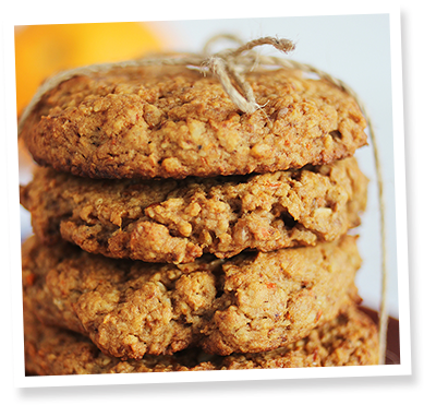 Stevia Vegan Gluten-free Persimmon Nut Cookies - Gluten-free Diet (400x395), Png Download