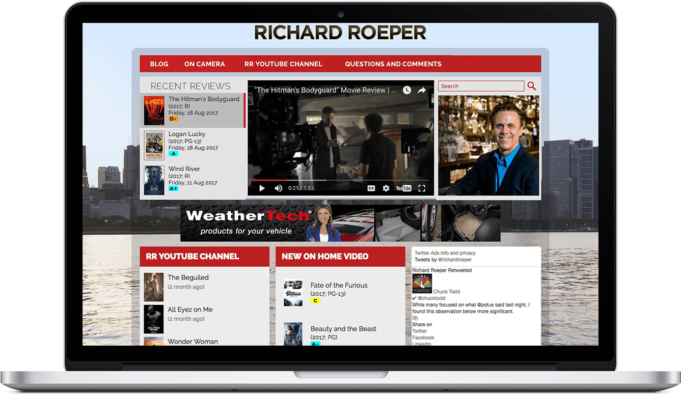 Richard Roeper & The Movies - Mobile Phone (1345x773), Png Download
