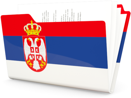 Flag Of Serbia Mug (640x480), Png Download