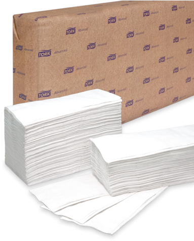 Tork® Advanced Napkins - Unifirst (400x480), Png Download