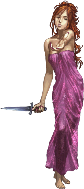 Enchantress - Elminage Gothic (400x664), Png Download