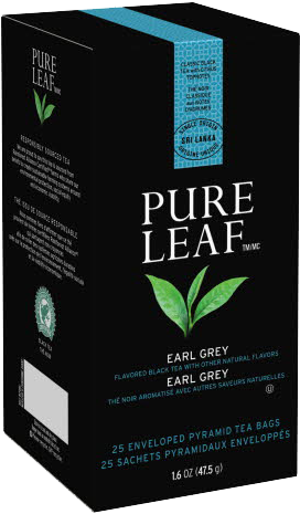 Pure Leafᵀᴹ Hot Tea Bags Earl Gray 25 Count, Pack Of - Pure Leaf Peppermint Tea (480x480), Png Download