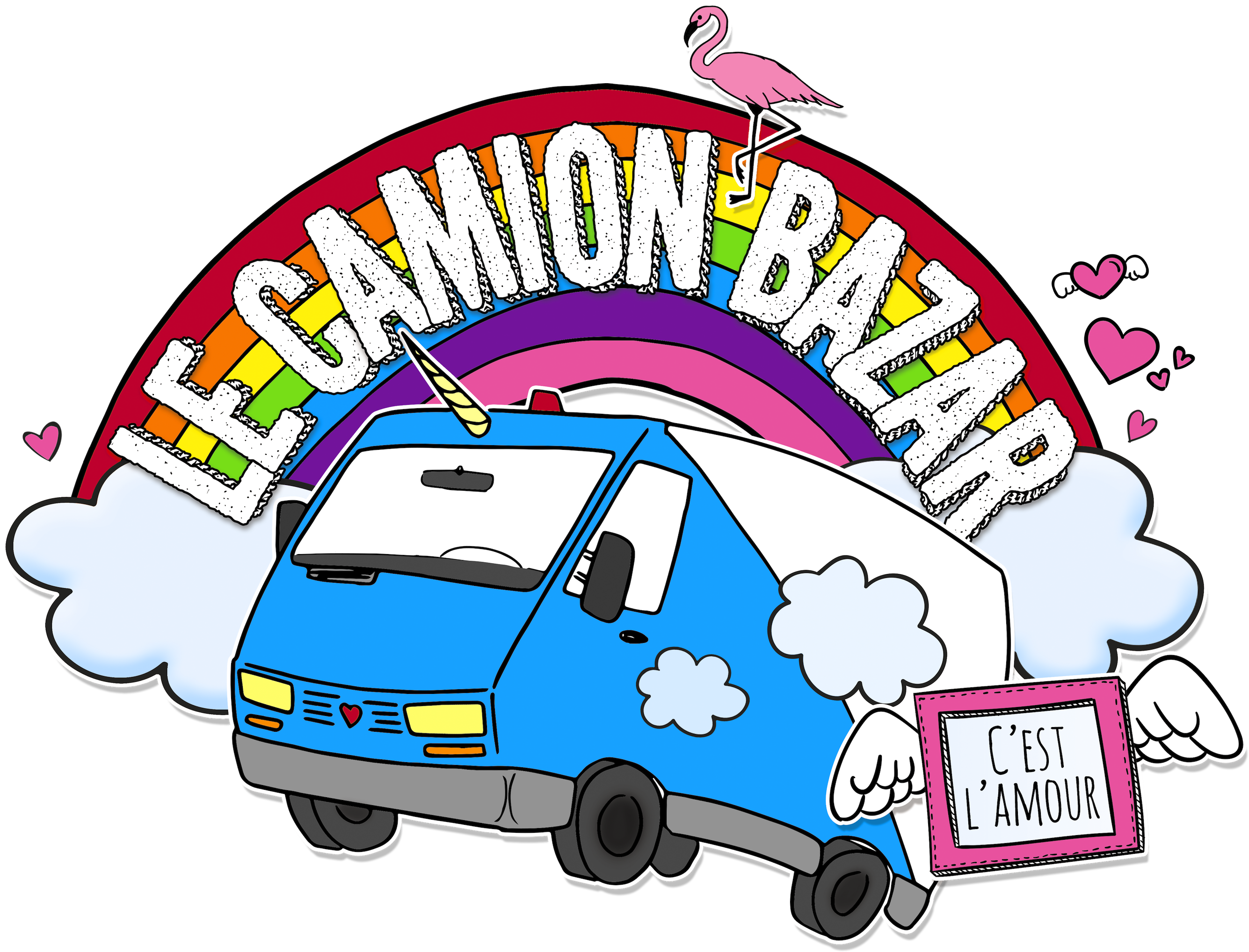 Le Camion Bazar - Wall Clocks (3000x2500), Png Download