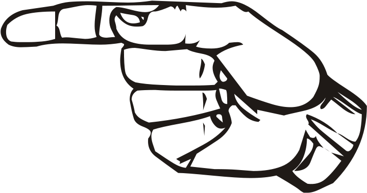 Sign Language Graphics - Hand Signal Clip Art (730x389), Png Download