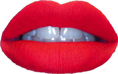 Transparent Lips Not My Lips Png Tumblr - Lime Crime Velvetines - Suede Berry (499x384), Png Download