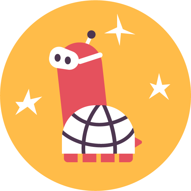 Magic Turtle - Portable Network Graphics (623x624), Png Download