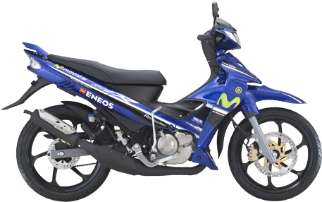 Yamaha Motorcycle Png Pic - Yamaha 125zr Movistar 2017 (500x300), Png Download