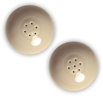 Salt And Pepper Top Png (375x338), Png Download