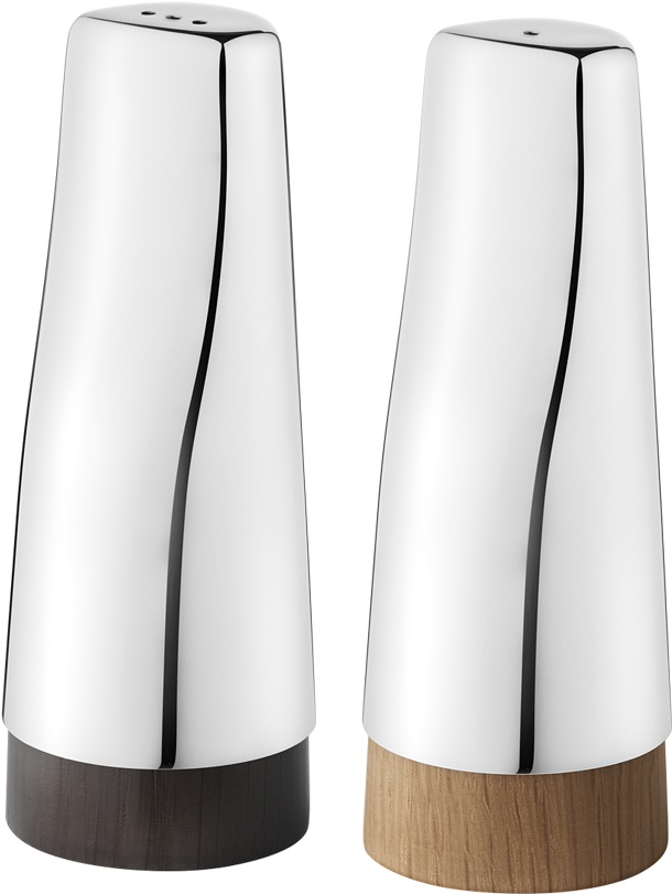 Georg Jensen Barbry Salt & Pepper Shakers (1200x1200), Png Download