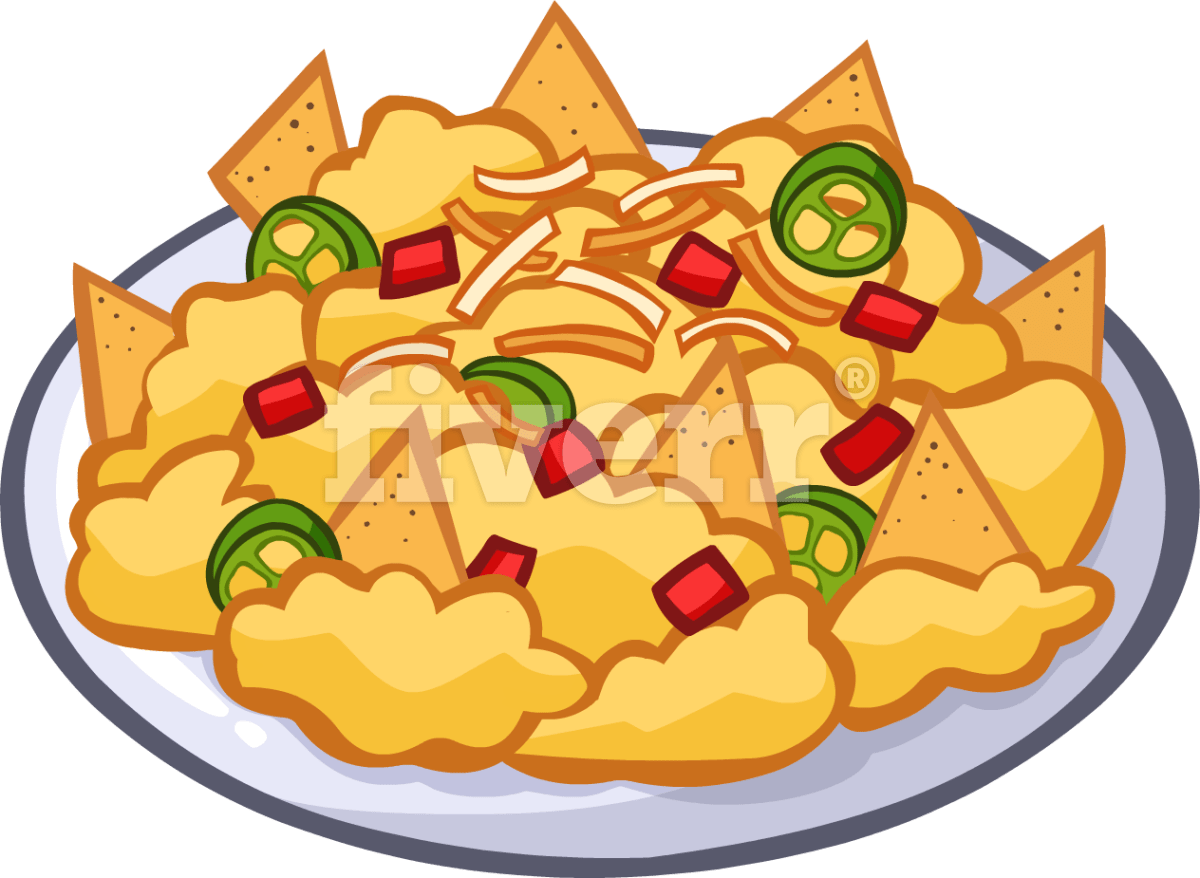 Food Dish Cartoon (1200x878), Png Download