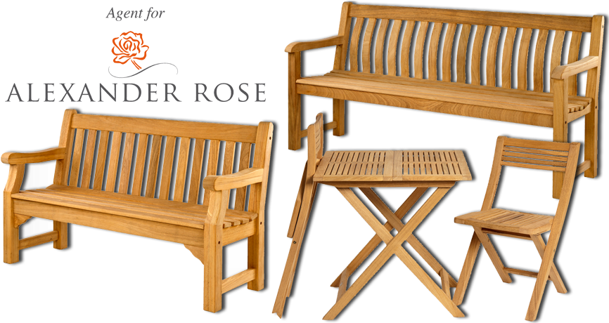 So You've Created Your Beautiful Garden, Trimmed Your - Alexander Rose Roble Royal Park Bench 5ft (876x459), Png Download