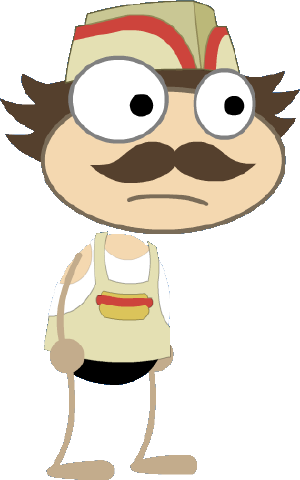Hot Dog Vendor - Wiki (300x480), Png Download