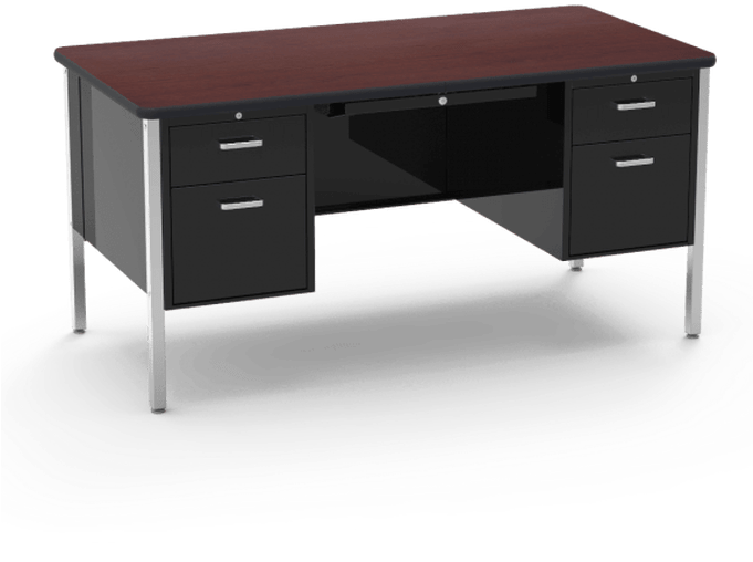 Virco School Furniture, Classroom Chairs, Student Desks - Desk Teacher (575x575), Png Download