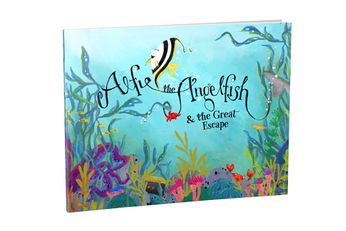 Alfie The Angelfish & The Great Escape - Aflie Angelfish: And The Great Escape (500x500), Png Download