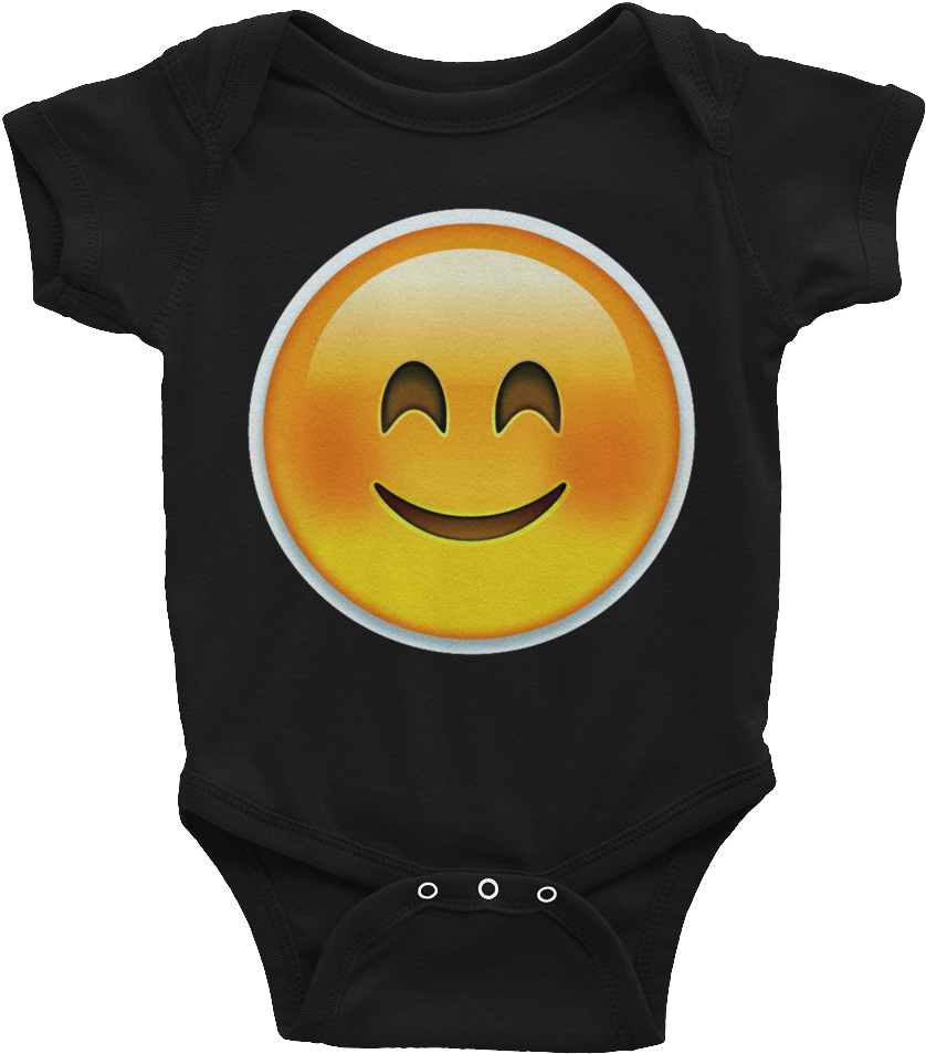 Emoji Baby Short Sleeve One Piece - Tractor (pink) Short-sleeve Onesie | Farm Life Onesie (1000x1000), Png Download
